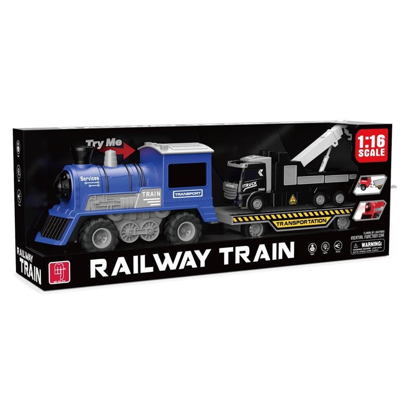 1:16 Scale Railway Train - Blue Color - Gamplanet