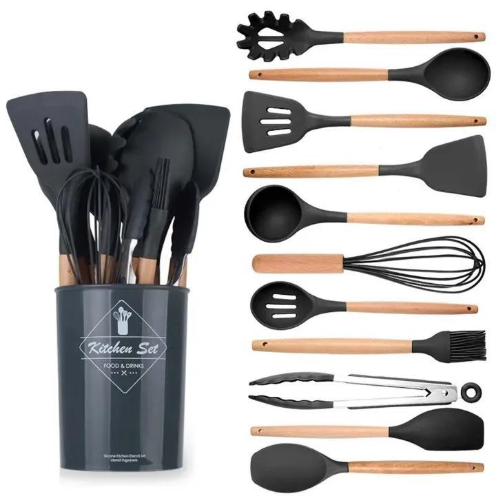 12 Pcs Silicone Kitchen Utensil Set - Gamplanet