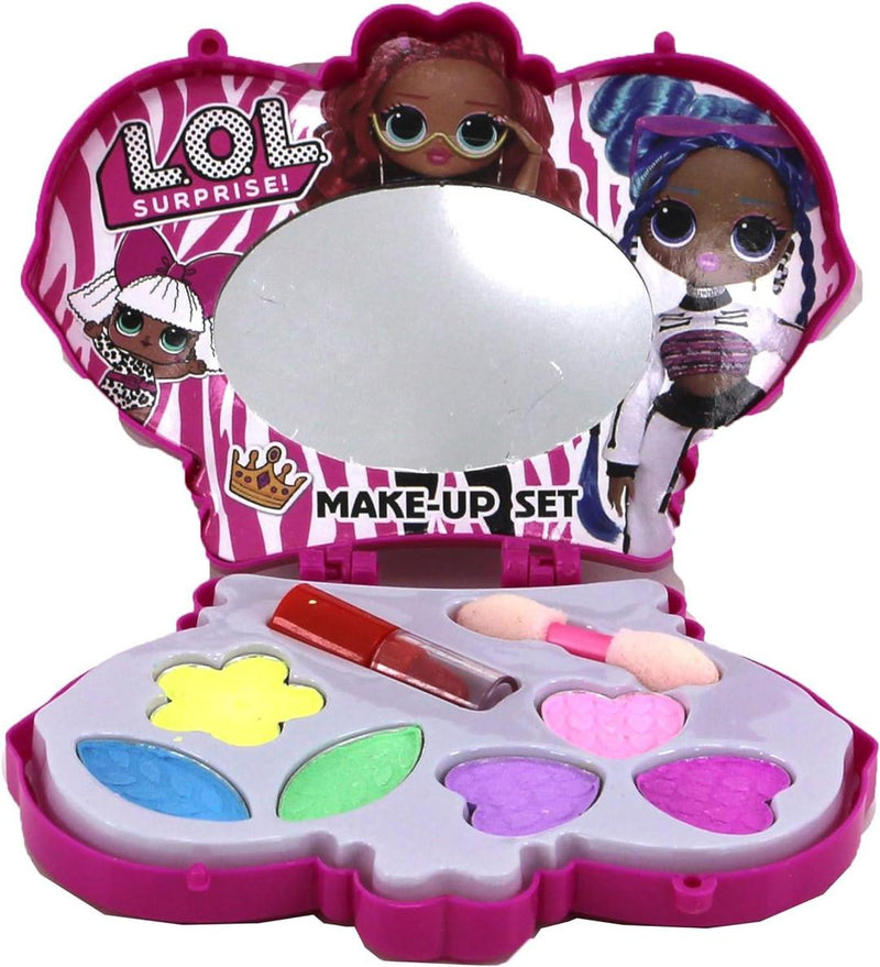 Lol Mini Make Up Toy Set for Girls Pretend Play Princess Dress-Up Makeup Set