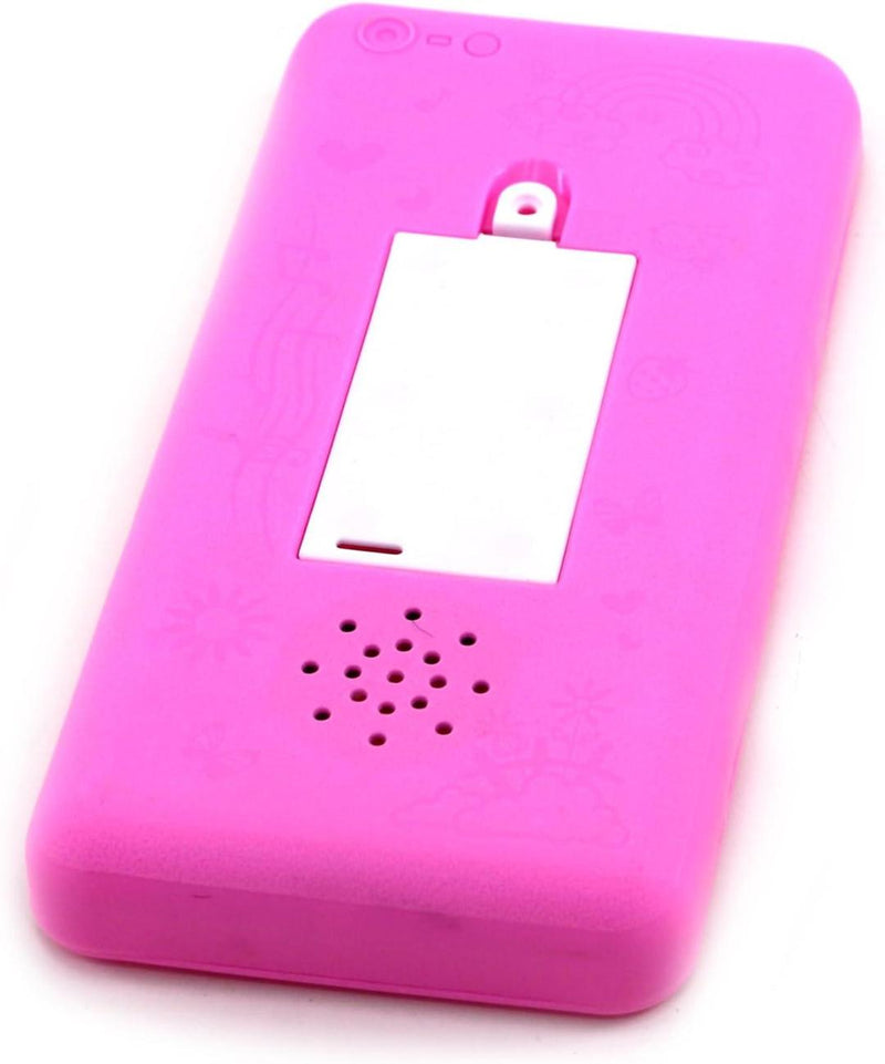 Mobile Phone Toy with Music for Kids Ages 3, Plastic - Pink