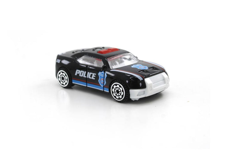 Kids Cars Toy Set Pack of 4 Perfect Birthday, Party, Christmas, or School Event Gifts (Police Vehicl