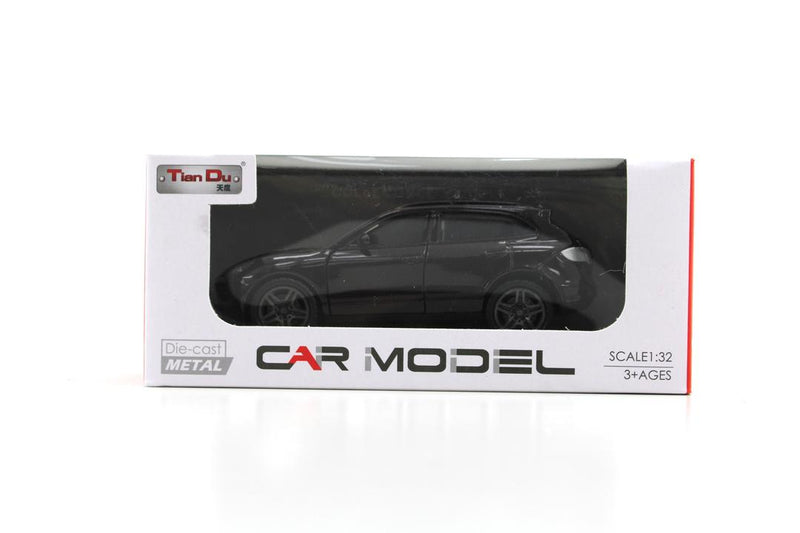 1:32 Scale Porsche Cayenne Turbo Diecast Model Car Premium Toy for Kids Ages 3 and Up