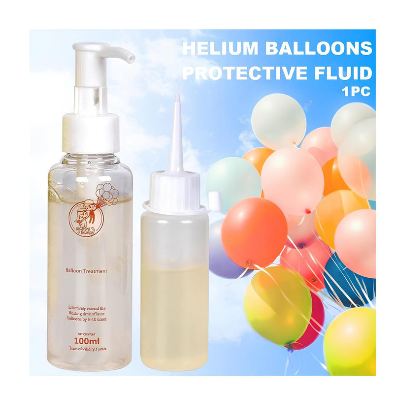 Helium Balloons Float Time Extender - Effective Ultra Hi-Float Balloon Treatment, 100ml