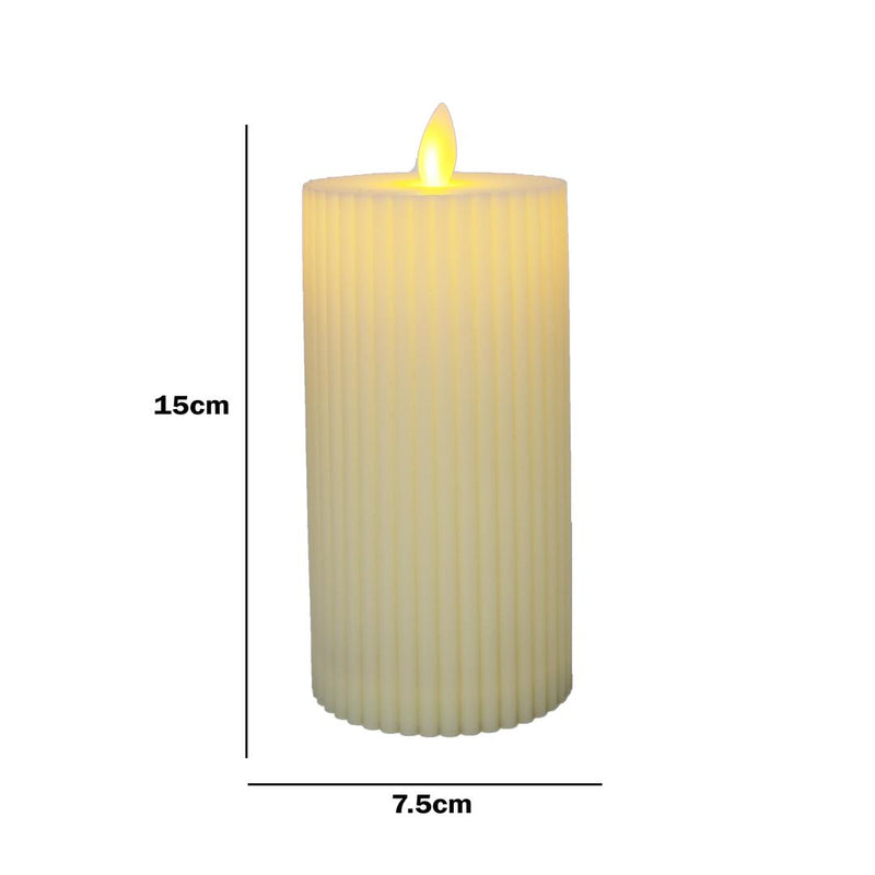 LED Tea Light Flameless & Smokeless Candle Perfect for Home Decoration, Birthdays, Christmas, and Gi