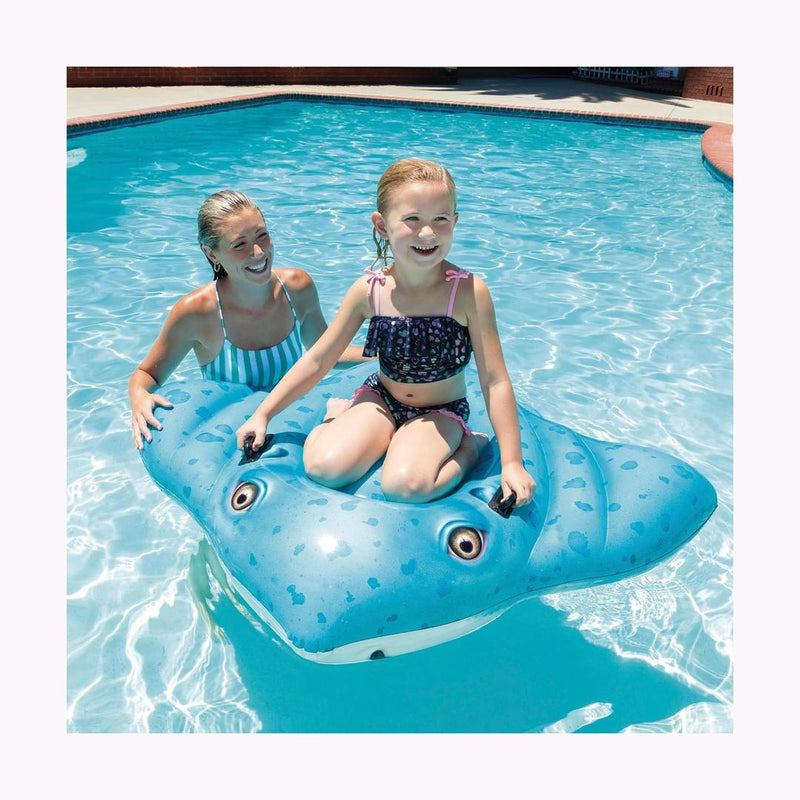 Stingray Ride-On - Inflatable Pool Toy for Kids 185 x 145cm