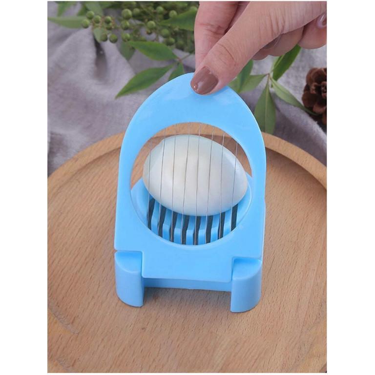 Stainless Steel Egg Slicer For Boiled Eggs - Durable Wire Cutter For Home Use