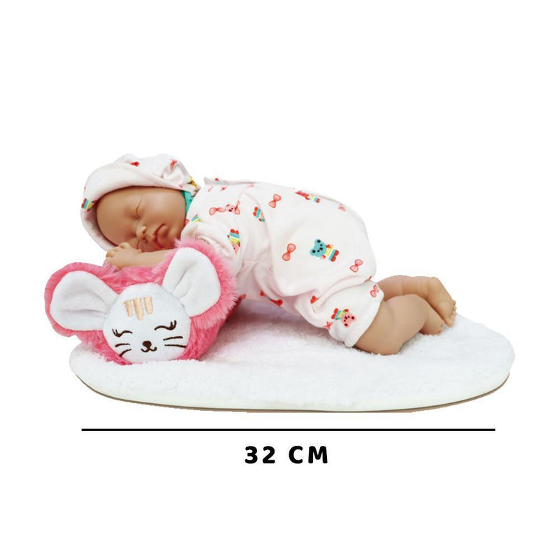 Cotton Body Music Sleeping Baby 12-Inches