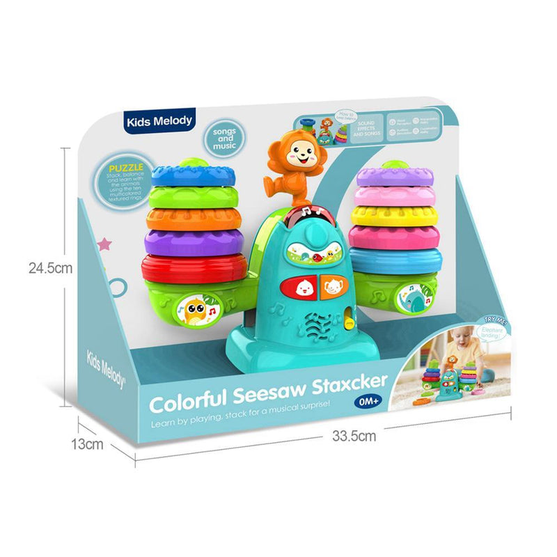 Colorful Seesaw Stacker (B1148)