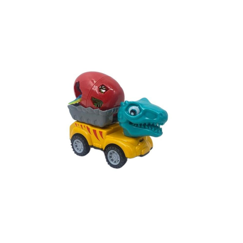 4 Pack -Little Dinosaur Egg Car Series