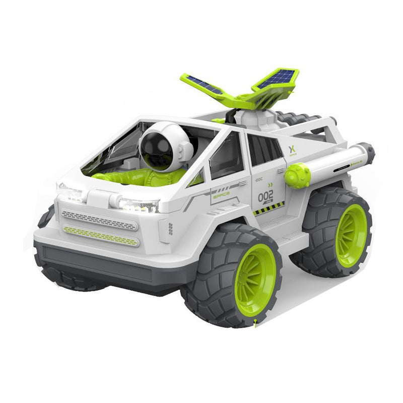 Space Explorer Rover - Cool Lighting, Solar Panels, Rugged Wheels - ABS Material Lighting and Sound