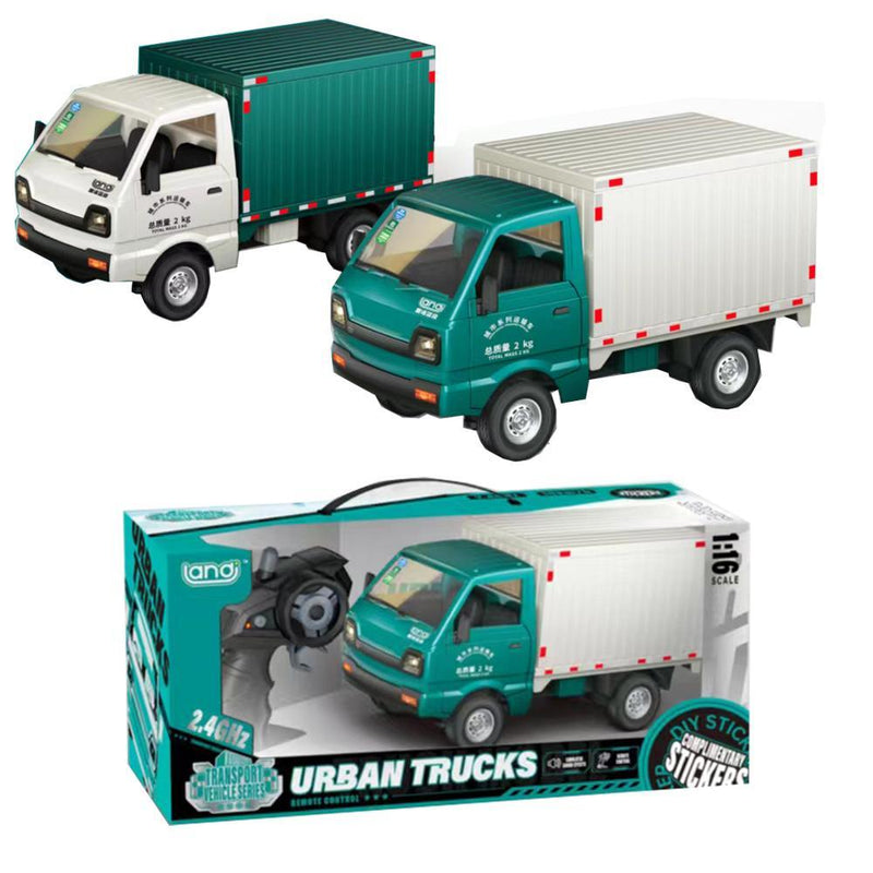 RC Lighting Urban Micro Carriage Truck1:16 2.4G Dual Frequency