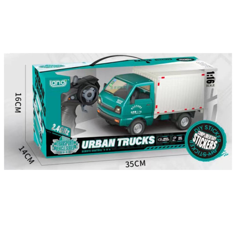 RC Lighting Urban Micro Carriage Truck1:16 2.4G Dual Frequency