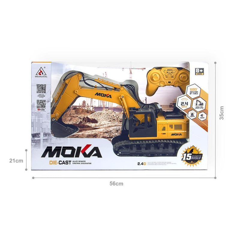 2.4 GHz Remote Control Excavator With Lights & Sound