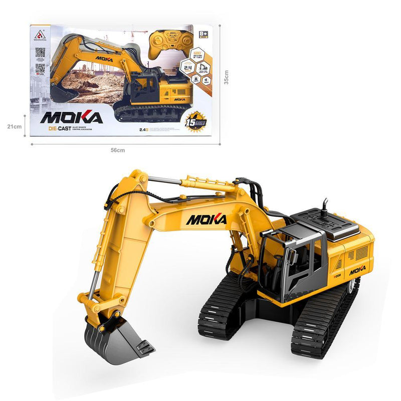 2.4 GHz Remote Control Excavator With Lights & Sound