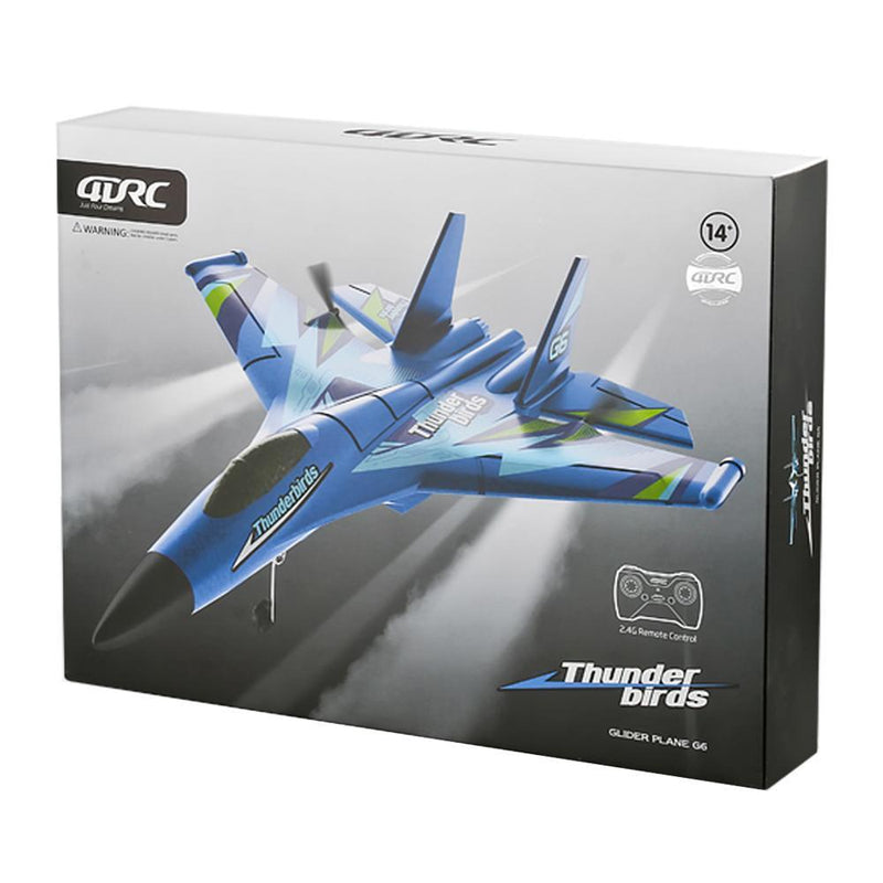 2.4 GHZ RC Thunder Bird Glider Plan