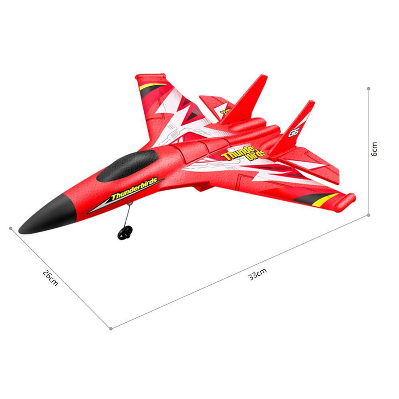 2.4 GHZ RC Thunder Bird Glider Plan