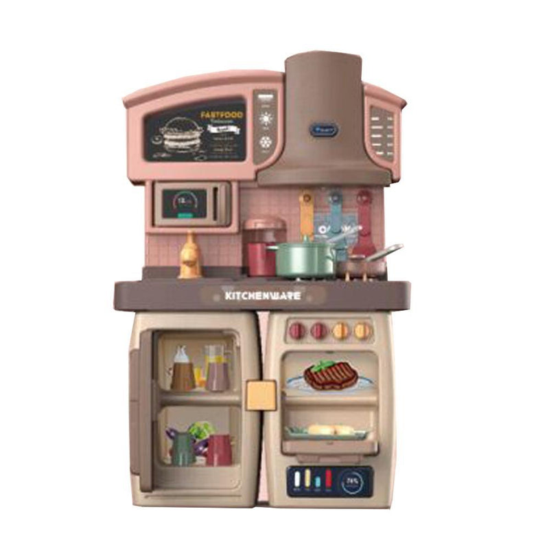 2 in 1 Kitchen Counter Suit - Cook Fun - With Light and Sound - Assorted Color