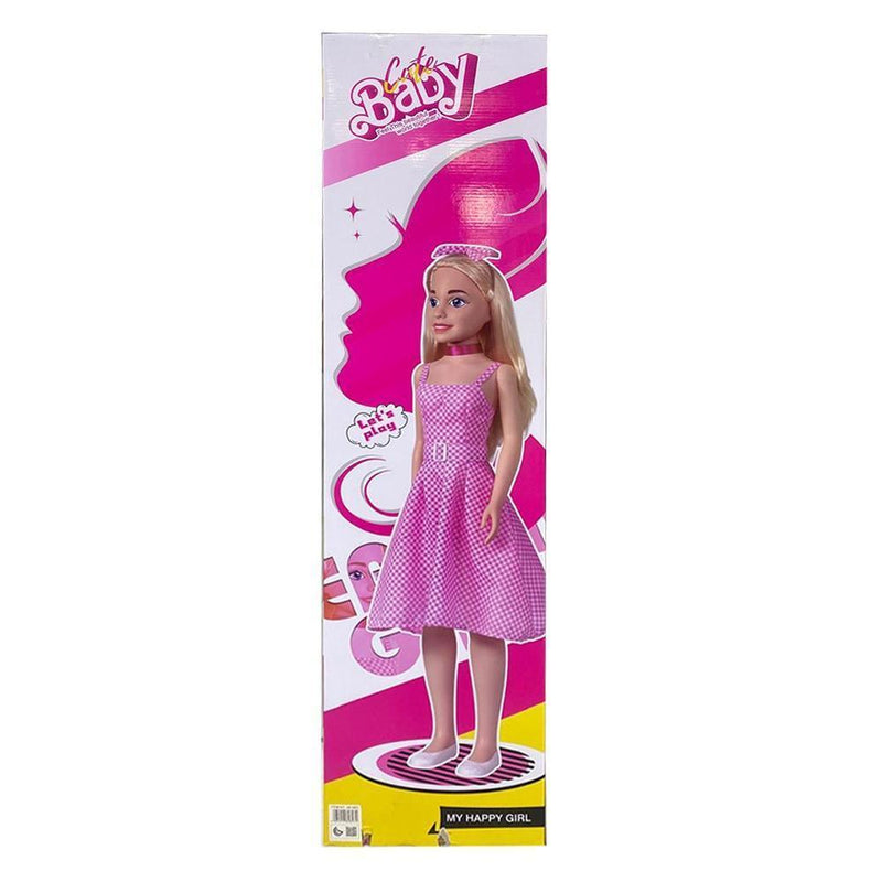 108cm Dress Up Reaslistic Pink Clothes Doll