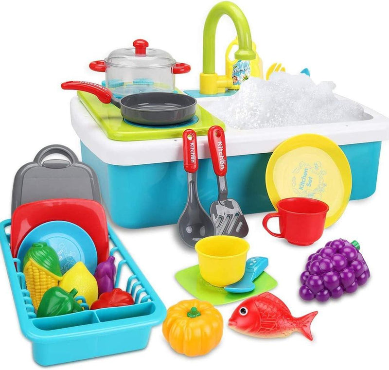 2 in 1 Dishwasher & Gas Stove Kitchen Suit  - Ages 4+