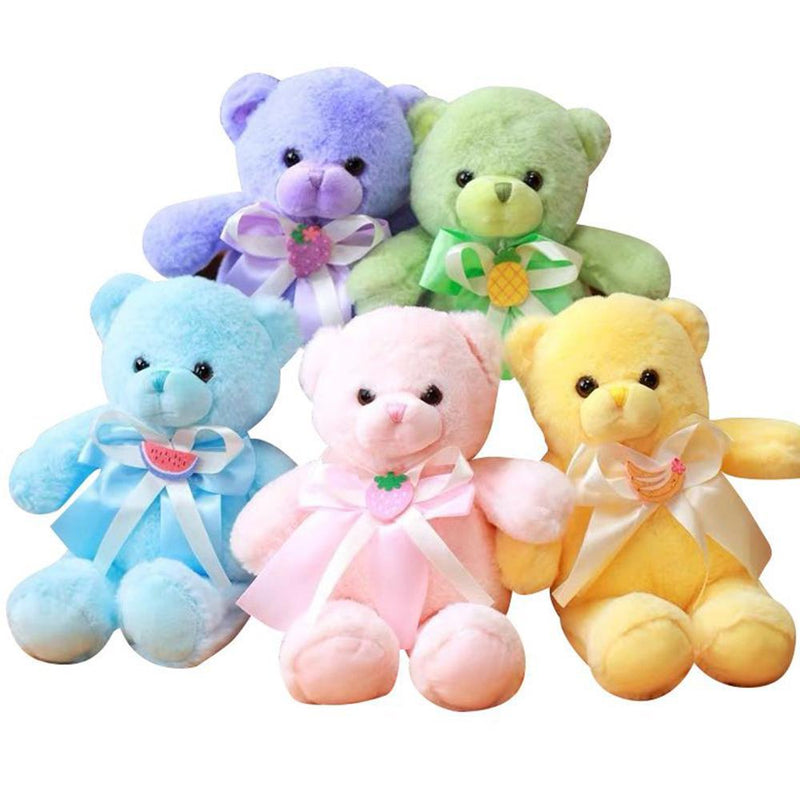 30CM Ribbon Soft Bear