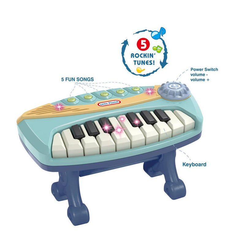 Little Pianist Keyboard - 1PC Assorted Color - Ages 18M+