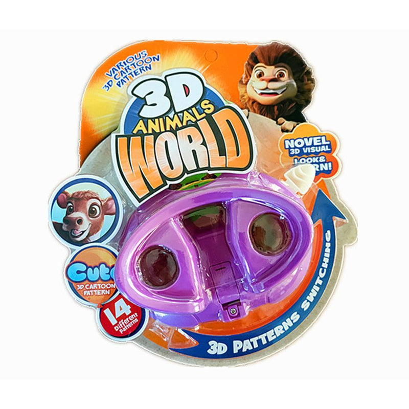 3D Elliptical Animal Viewing Machine - Explore 3D Animal World with 14 Different Patterns - Ages 3+