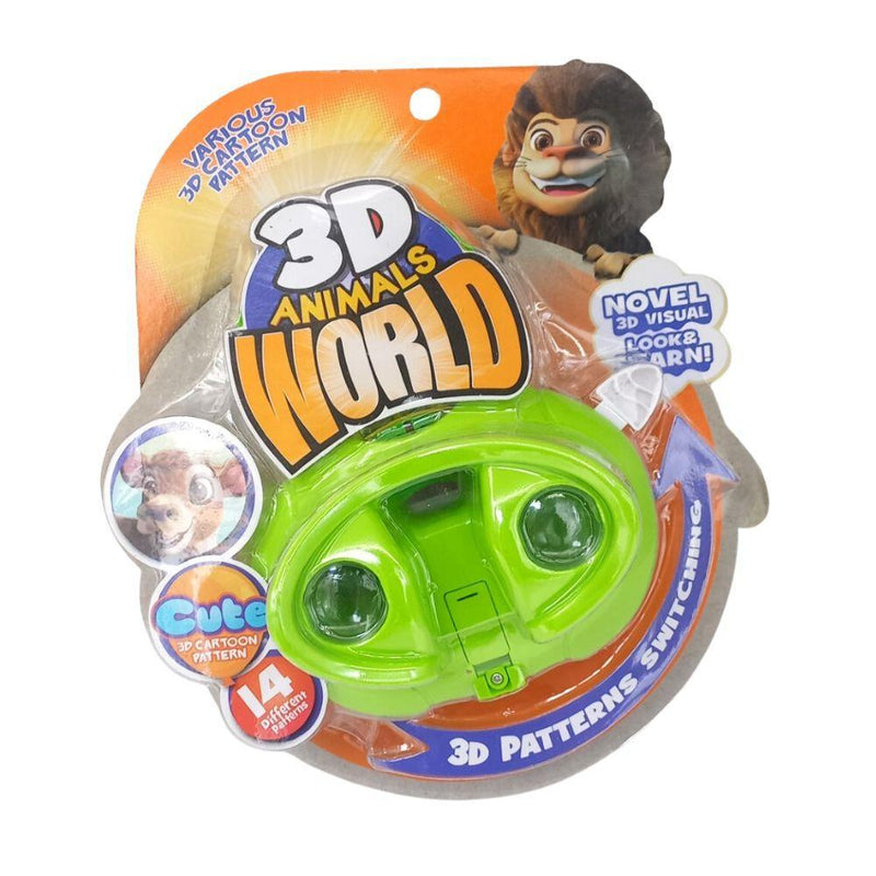 3D Elliptical Animal Viewing Machine - Explore 3D Animal World with 14 Different Patterns - Ages 3+