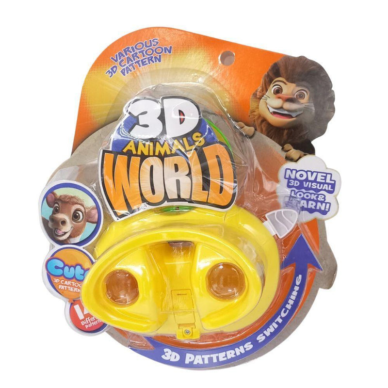 3D Elliptical Animal Viewing Machine - Explore 3D Animal World with 14 Different Patterns - Ages 3+