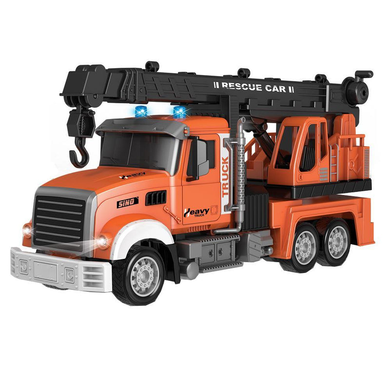 RC RESCUE CRANE1:12 2.4G Dual Frequency 11-Pass Lighting and Music