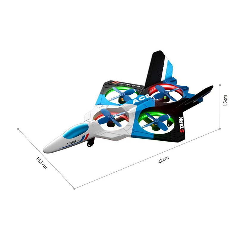 Brushless four-axis aircraft fighter