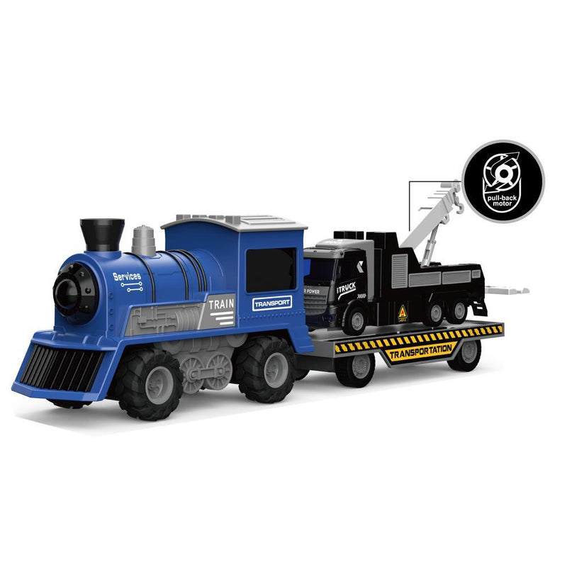 1:16 Scale Railway Train - Blue Color