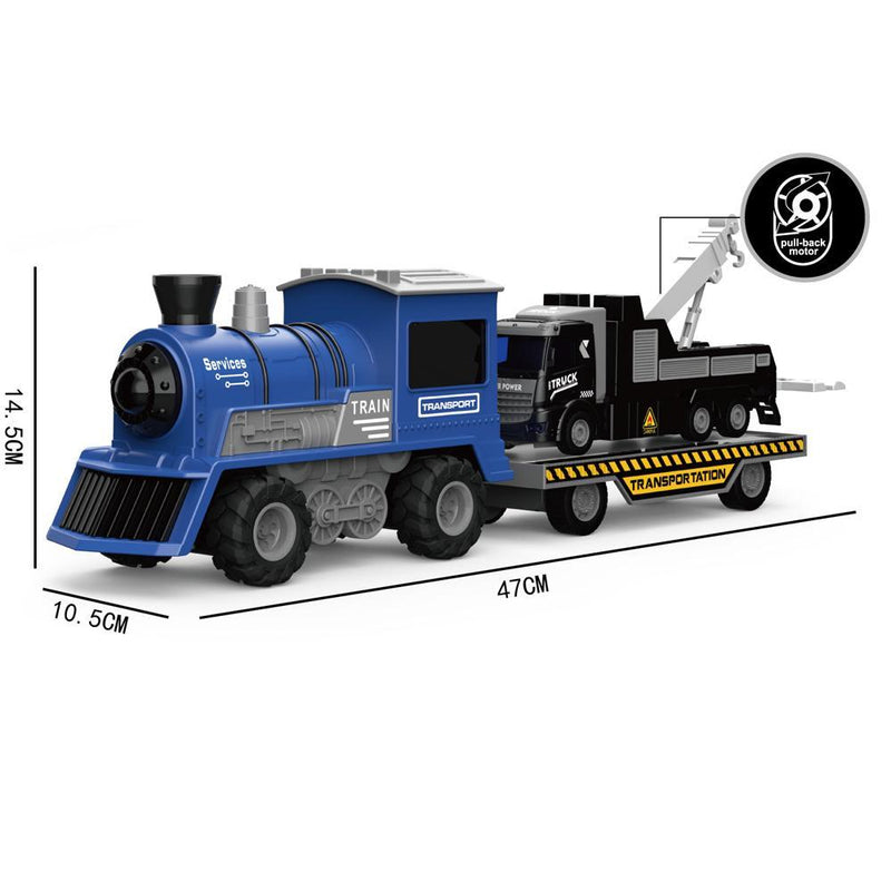 1:16 Scale Railway Train - Blue Color