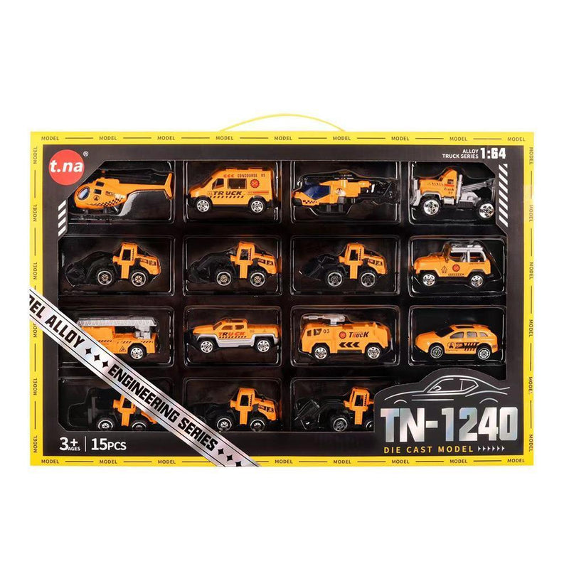 15 - Piece Diecast Engineering Series Set - Gamplanet