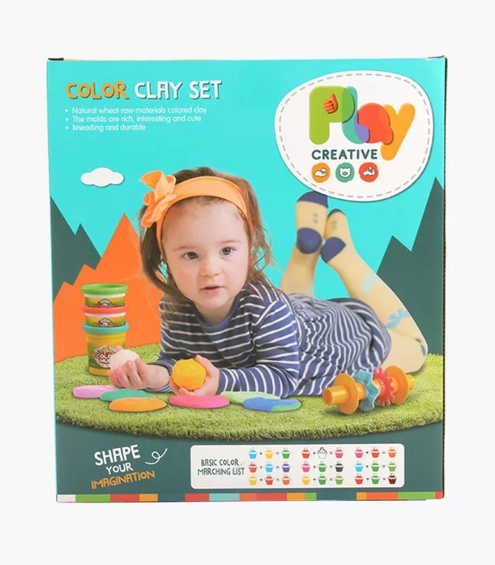 15 Pieces Colored Clay Set - Gamplanet