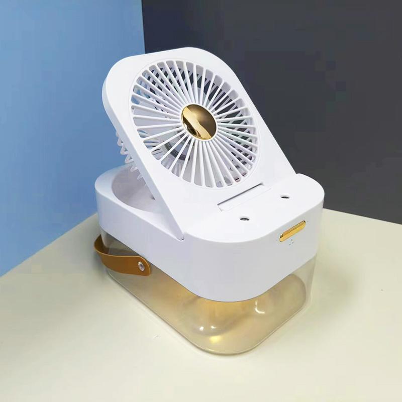 3 In 1 Portable Fan Air Conditioner Humidifier Cooling USB Fan - Gamplanet