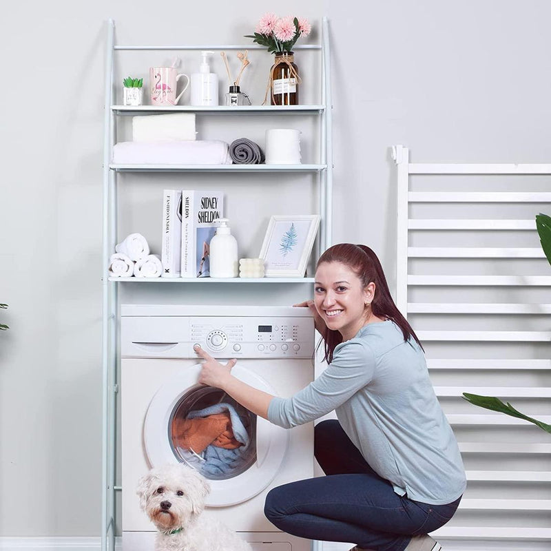 3 - Tier Space - Saving Washing Machine Storage Shelf - Gamplanet