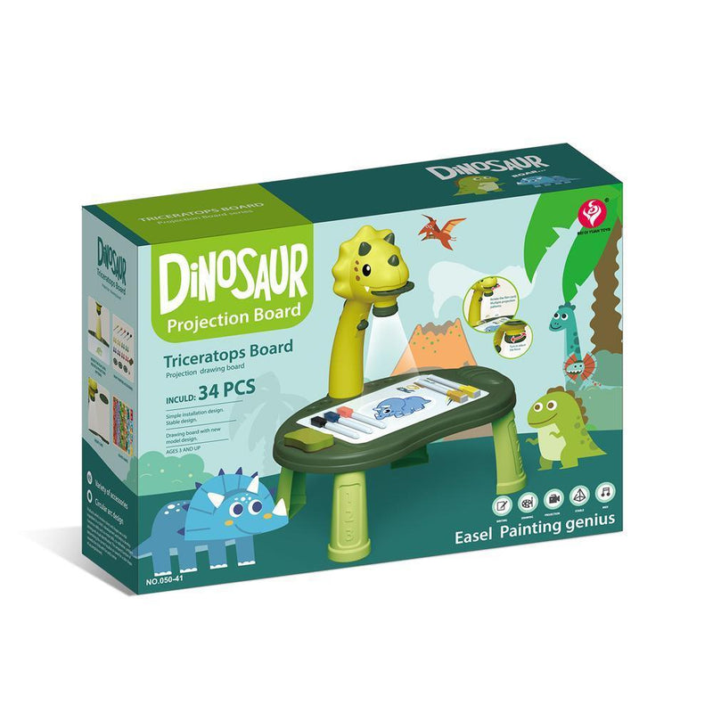 34 Pcs Dinosaur Projection Drawing Board - Gamplanet