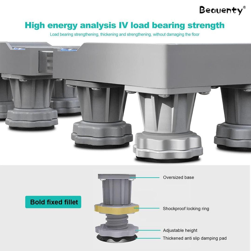 360 Degree Rotation Moving Base For Fridge And Machines - Gamplanet