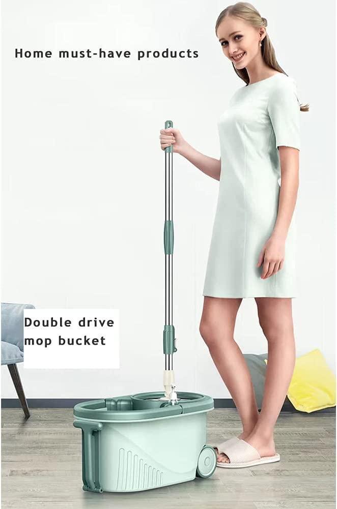 360° Spinning Mop & Bucket Set with Adjustable Handle - Gamplanet