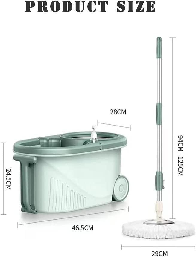 360° Spinning Mop & Bucket Set with Adjustable Handle - Gamplanet