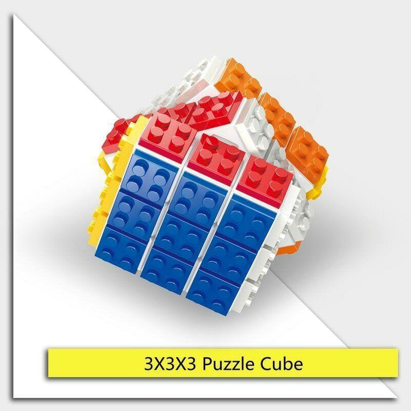 3x3x3 Cube Building DIY Blocks Cube - Unleash Your Creativity and Construct Your Own Puzzle - Gamplanet