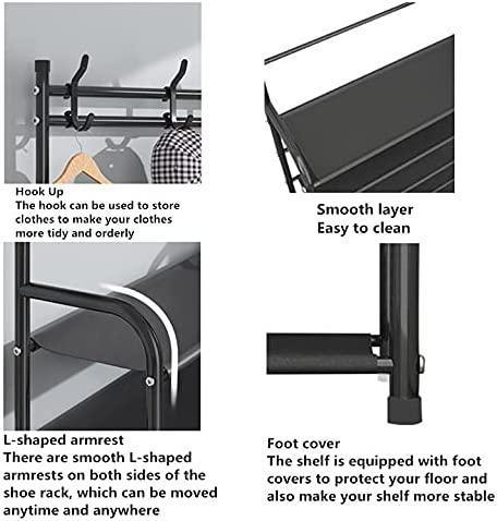 4 - Tier Multipurpose Rack for Clothes, Coats, and Shoe Storage - Gamplanet