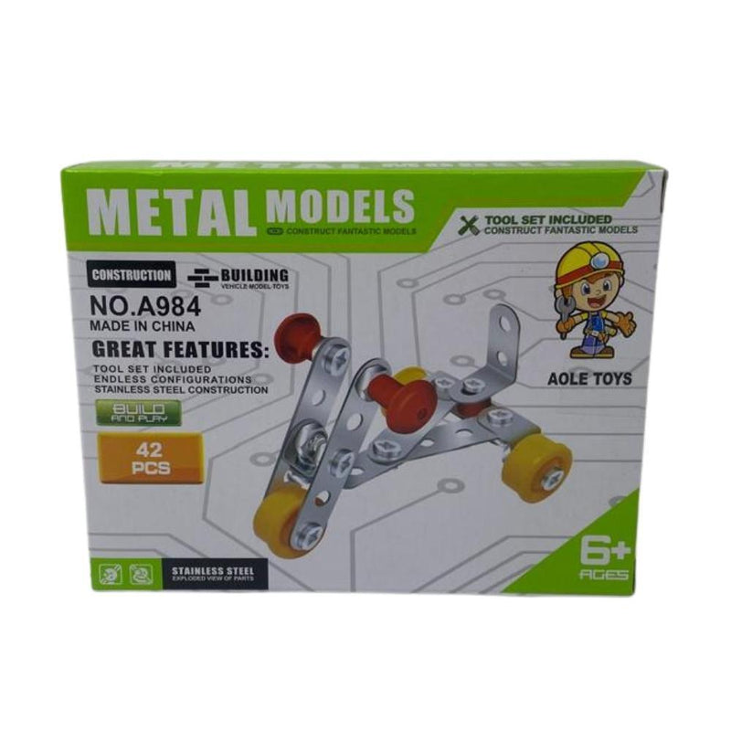 42 - Pcs Metal Models Construction Kit - Gamplanet