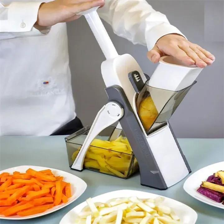 5 in 1 Mandoline Vegetable Slicer - Gamplanet