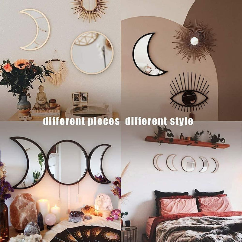 5 Pcs Moon Phase Mirror - Gamplanet