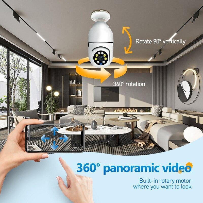 5G Bulb E27 Surveillance Camera - Gamplanet