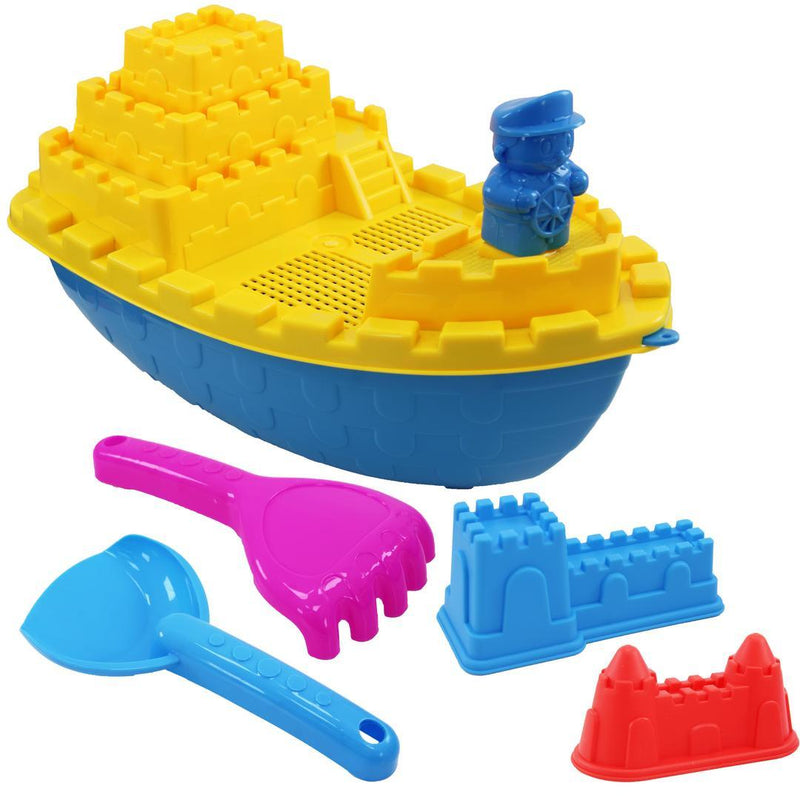 6 Pcs Beach Toys Boat Set for Kids Fun and Safe Play - 909038 - Gamplanet