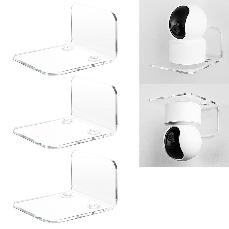 Acrylic Floating Wall Shelves for Security Cameras - Gamplanet