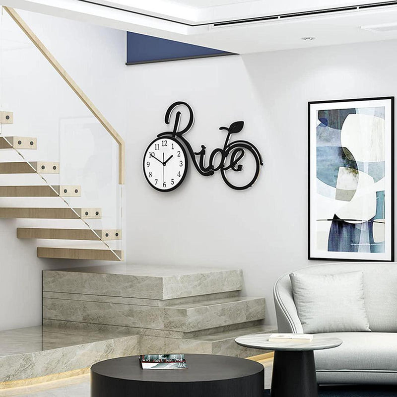 Acrylic Premium Big Cycle Wall Clock - Gamplanet