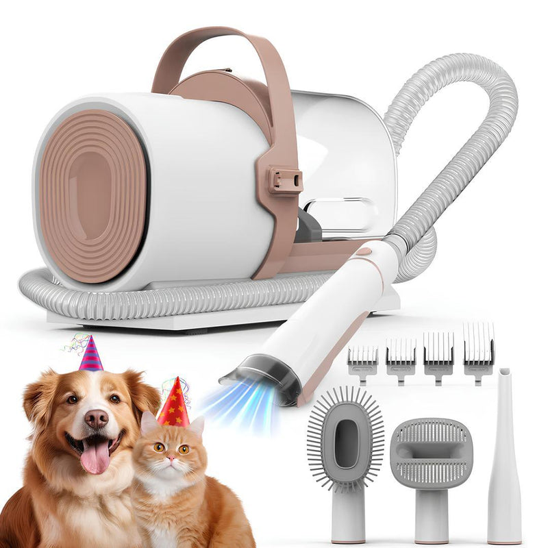 AIRROBO PG50 5 in 1 Pet Grooming Kit with Vacuum - Multifunctional Grooming Tool - 9913001 - Gamplanet